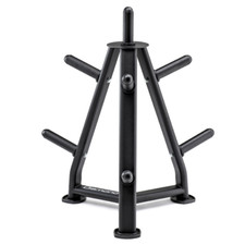 Diamond Rastrelliera Porta Dischi Olimpici 9 Braccia 60X60X100Cm Nero