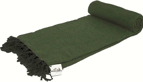 Coperta messicana verde - , oliva