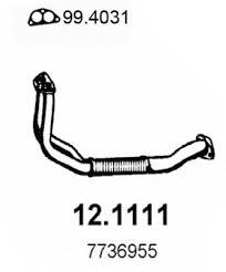 Marmitta tubo collettore fiat - collettore,