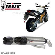 Scarico doppio APRILIA SHIVER 750 2016 MIVV Suono