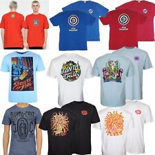 T-shirt skateboard SANTA CRUZ - maglietta retrò anni '80 / Roskopp Jessee Natas ecc