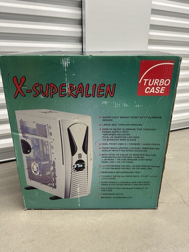 Custodia atx alluminio blu - alluminio,