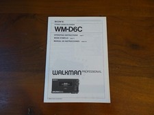 Walkman originale Sony WM-D6C