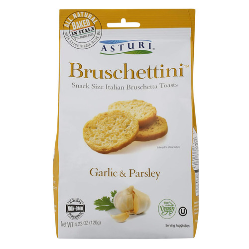 Asturi bruschettini aglio e - asturi, bruschettini,