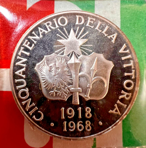 Italia medaglia anni - anni, della
