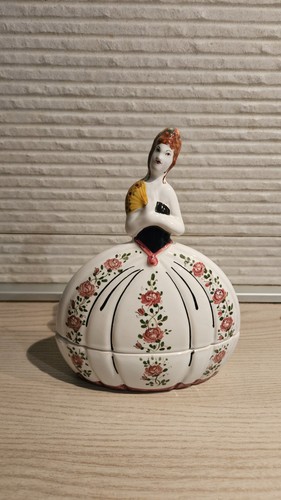 Scatola dama ceramica - scatola,,
