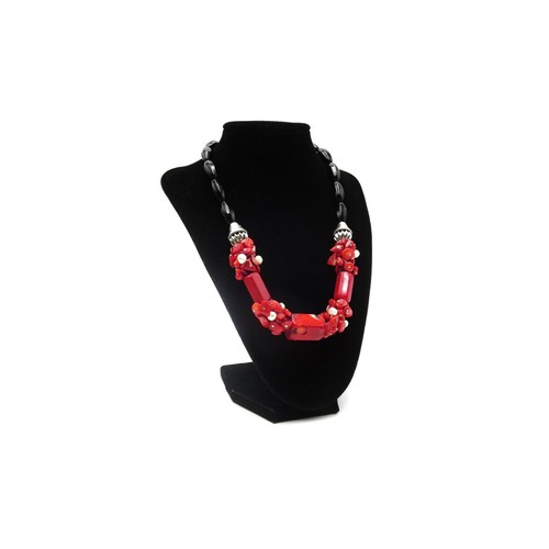 Collana vintage corallo rosso - collana,