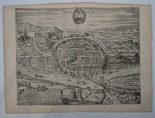 Gravure ancienne - Saintes -