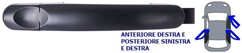 Maniglia esterna anteriore - esterna,