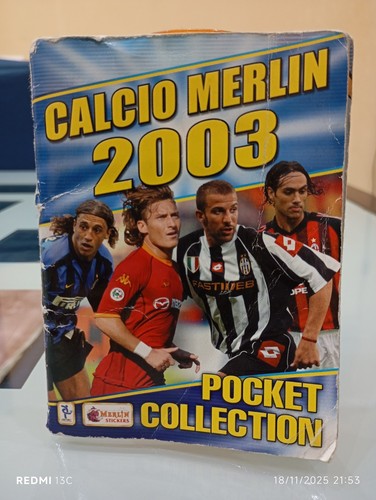 Album figurine calcio merlin - album,