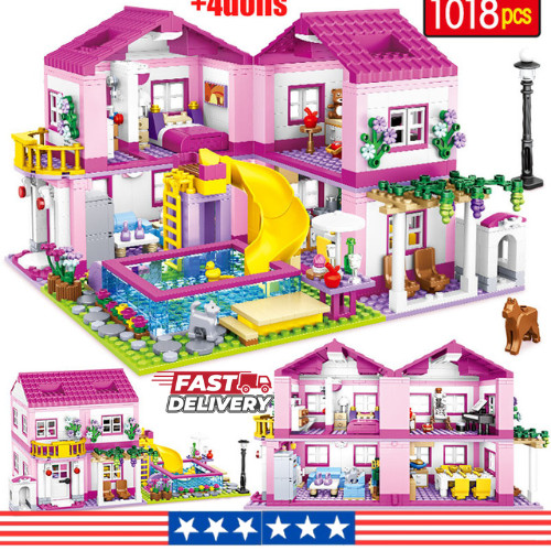 1018pcs blocchi costruzione - 1018pcs,