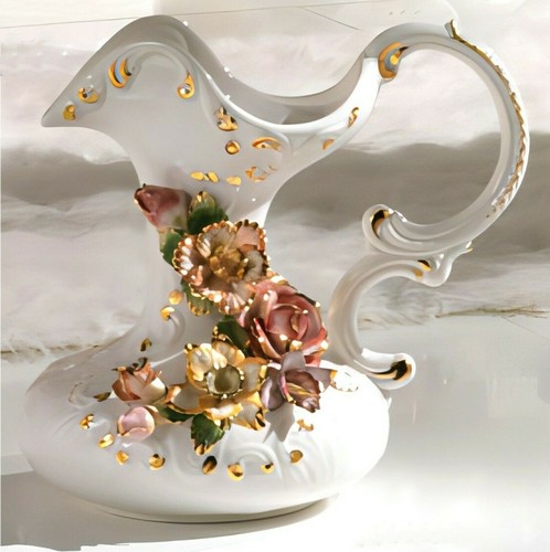 Vaso caraffa porcellana - vaso, in