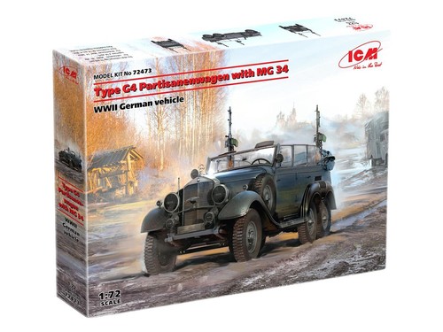 Icm 72473 carro partigiano - icm,