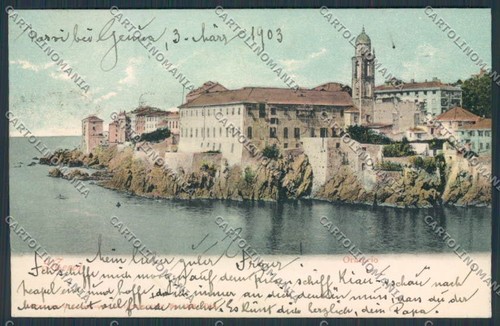 Genova nervi cartolina - nervi,