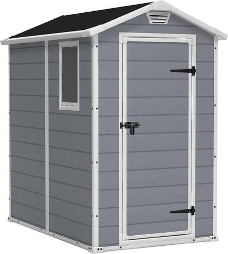 Keter casetta manor 4x6 grigia - manor,