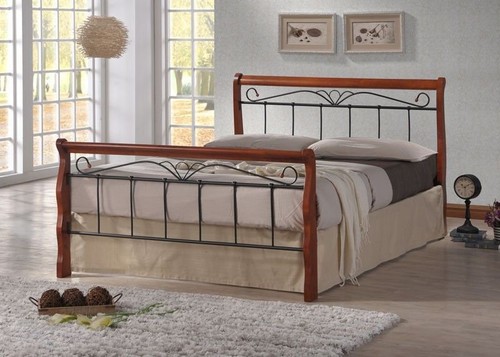 Letto metallo 160x200 cm - in,