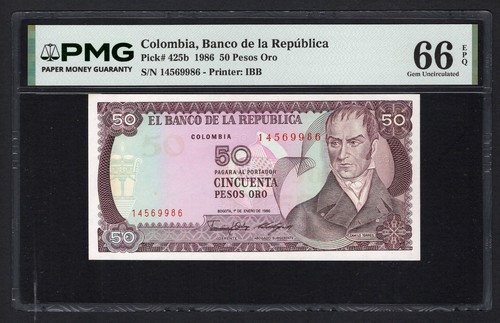 Colombia pesos oro - colombia,
