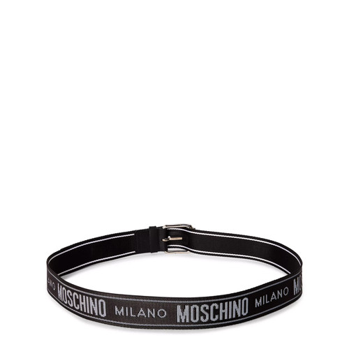Cintura uomo moschino nera con - cintura,