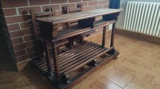 BANCO DA SCUOLA ANTICO ORIGINALE INIZIO '900 