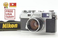 CLA'd [COME NUOVO + con cinturino] Nikon S3 35mm Film Camera S 5cm 50mm...