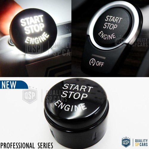 Pulsante start stop - stop, nero