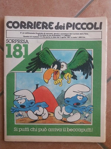 Corriere dei piccoli 1981 - corriere,