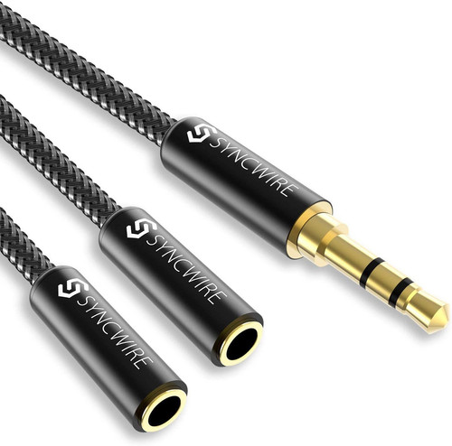 Sdoppiatore cuffie 5mm aux - sdoppiatore,