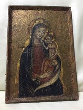 🌈 Antica icona dipinta su