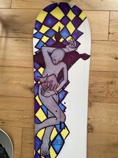 LIB TECH JAMIE LYNN STRETTO 155 PRO MODEL SNOWBOARD VINTAGE DA COLLEZIONE