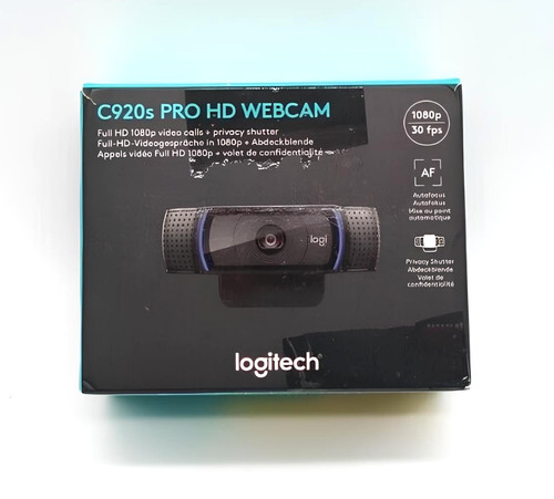 Logitech c920s pro webcam - pro,