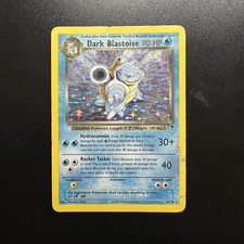 Pokemon Card Dark Blastoise