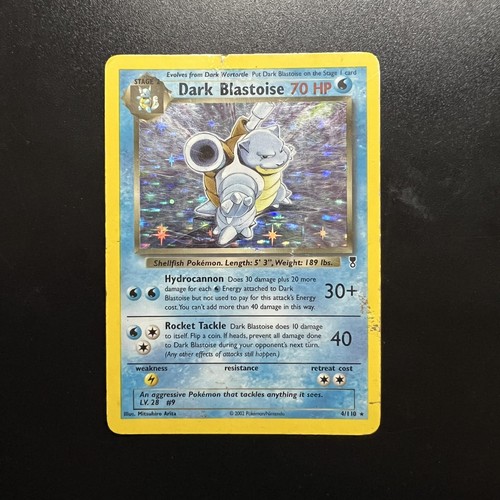 Pokemon card dark blastoise - pokemon,