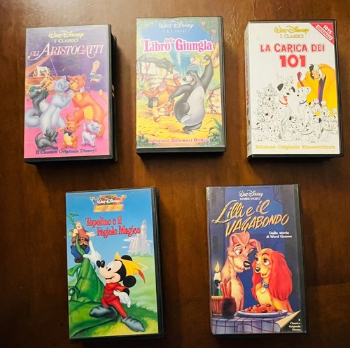 Lotto videocassette disney - videocassette,