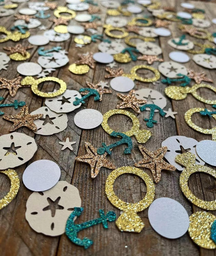 100 pezzi confetti - confetti, mare