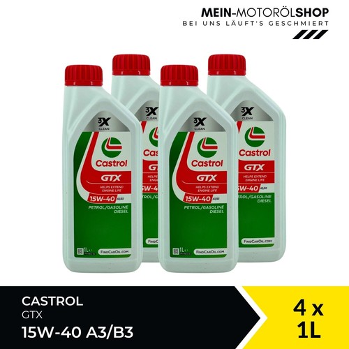 Castrol gtx 15w b3 - castrol, a3/b3