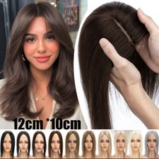 Clip in Real Remy topper per