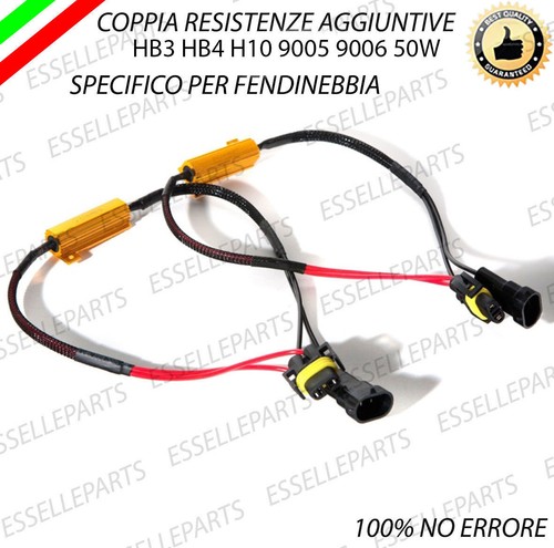 Coppia resistenze canbus 50w - coppia,