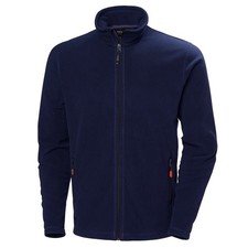 Helly Hansen Workwear Oxford Giacca in Pile Leggero Navy Uomo Taglia M - Full Zip, L