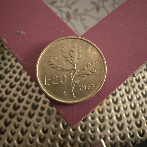 Moneta lire 1977 - 20,