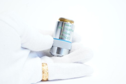 Obiettivo microscopio leitz - microscopio,