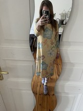 Maxi abito vintage floreale -