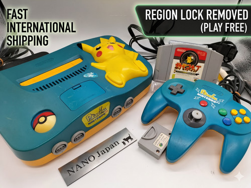 Console nintendo64 n64 - console, pokemon