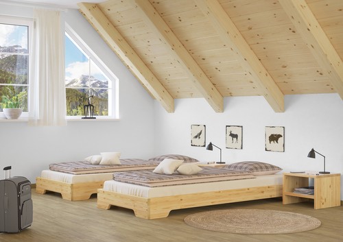 Letto extra basso - , culla