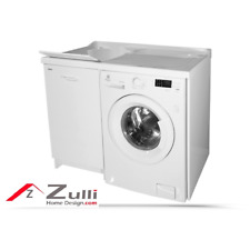 LAVATOIO MONTEGRAPPA EDILLA 109X60 INS. LAVATRICE DX CON CESTO PORTAB.E FONDO IN