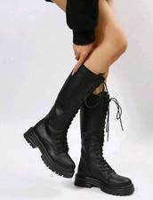 stivali donna con zeppa