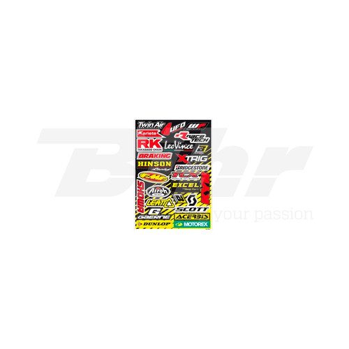 Blackbird kit adesivi stickers - blackbird,