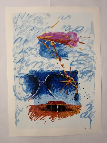 Mario schifano serigrafia - schifano- ,