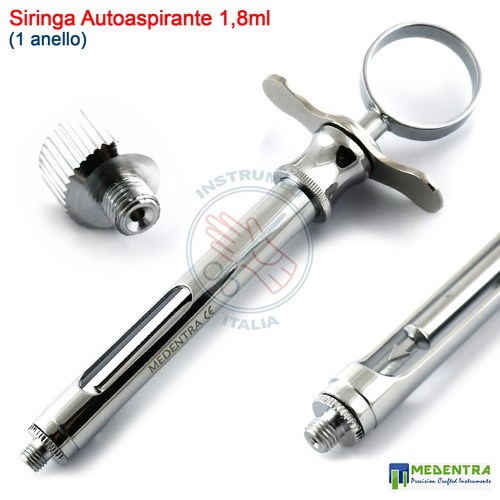 Siringa autoaspirante dentale - siringa,