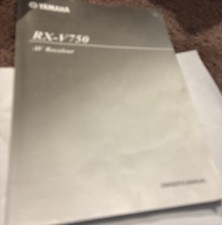 Yamaha RX-V750 Manuale d'uso