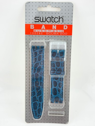 Swatch blue crocodile nos - crocodile,